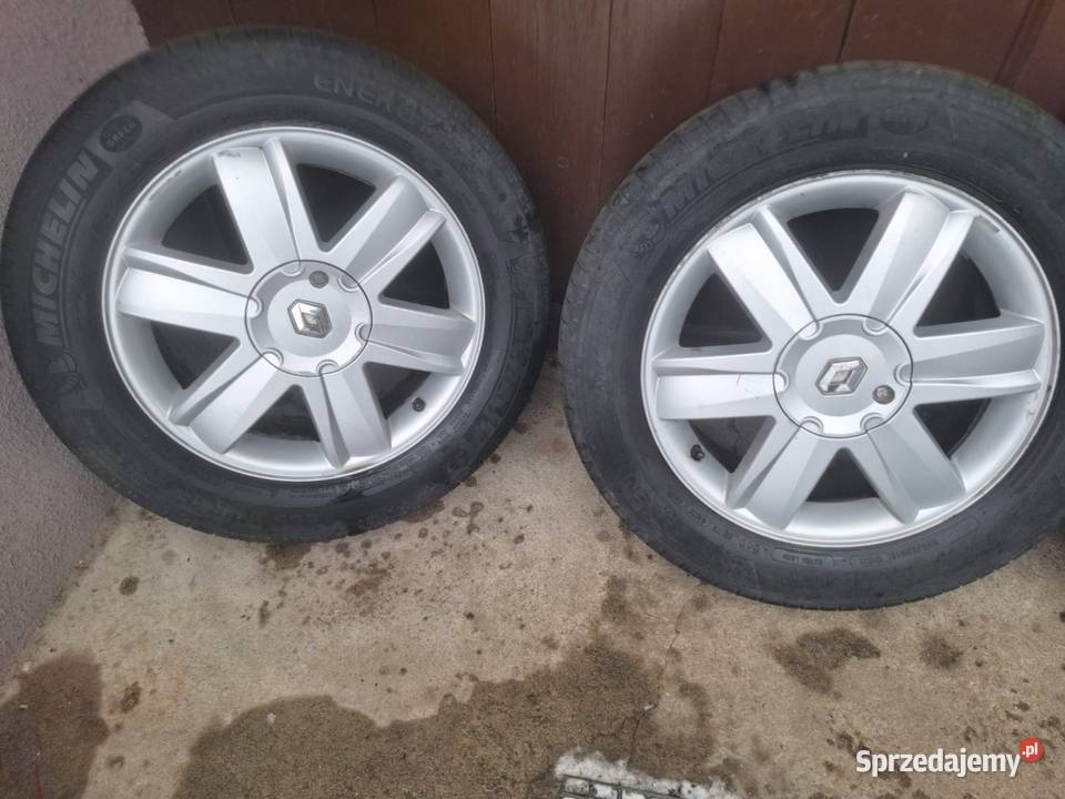 Alufelgi Renault 4x100 R16 z oponami Turek