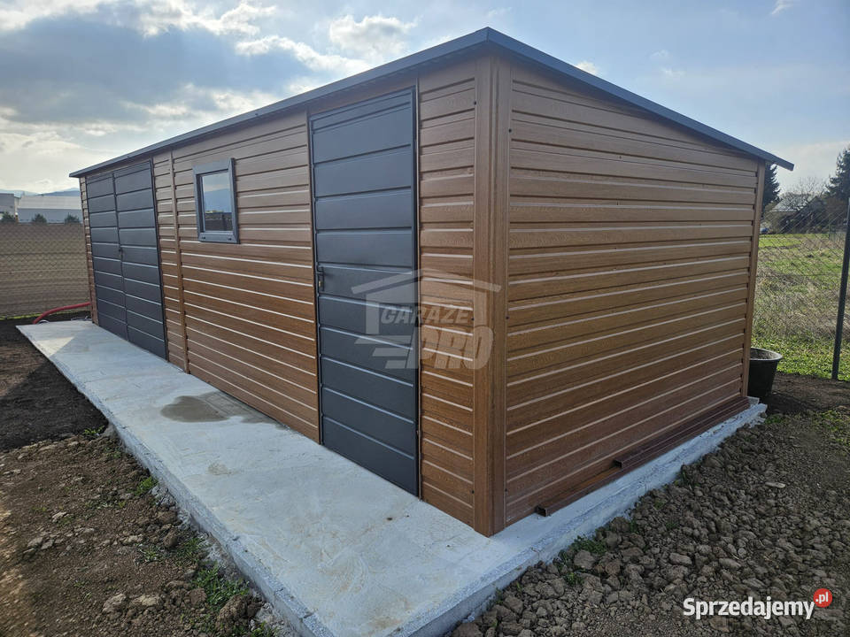 Schowek Domek Ogrodowy 8x2m Brama drzwi okno Mrągowo sprzedam