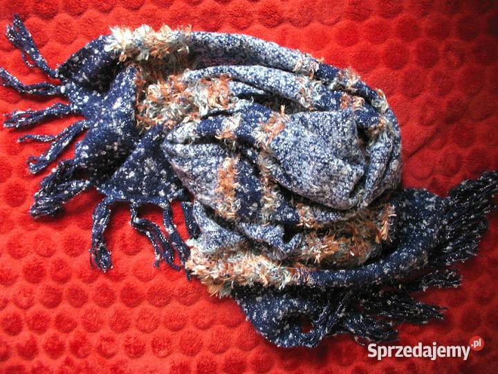 Szal ciepły na zimę Normalny rozmiar 30 x 155 Siedlce