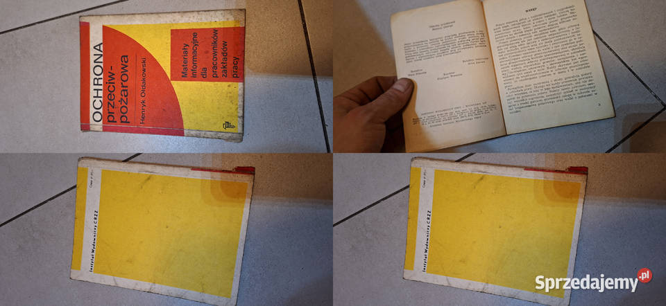 Ochrona przeciwpożarowa CRZZ rzadkie wydanie