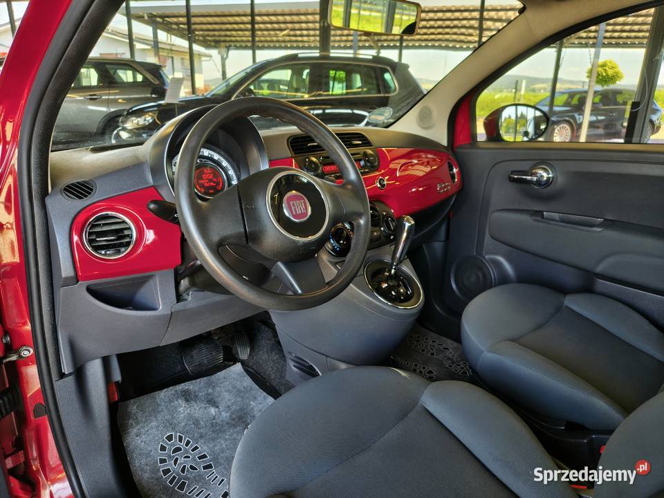Fiat 500 AUOMAT Jedyne 96000 Benzyna 4CYLINDRY Zarszyn