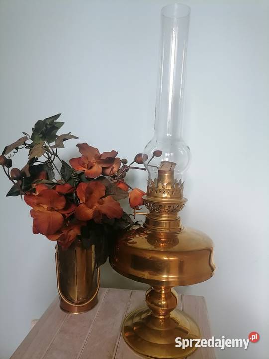 Stara lampa naftowa Oświetlenie małopolskie Kraków sprzedam