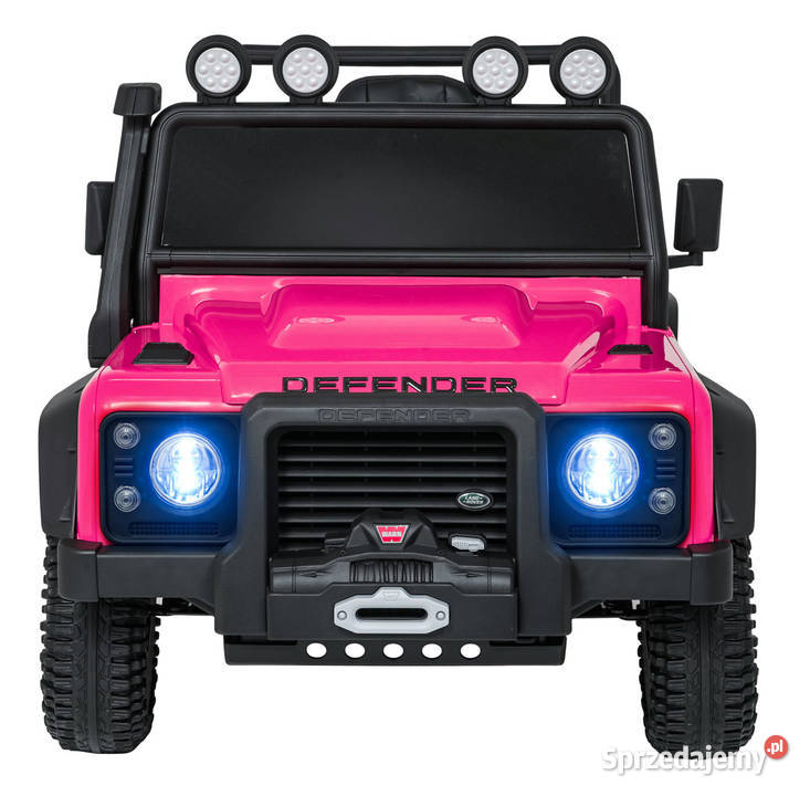 Land Rover Defender 110 SVX 24V 2x100W Różowy Łopuszno