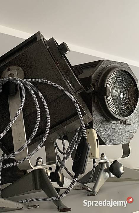 Stara Lampa teatralna PRL loft Poznań