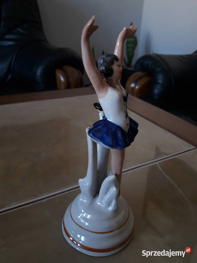 Porcelanowa baletnica w stylu art deco Zygmunt sprzedam