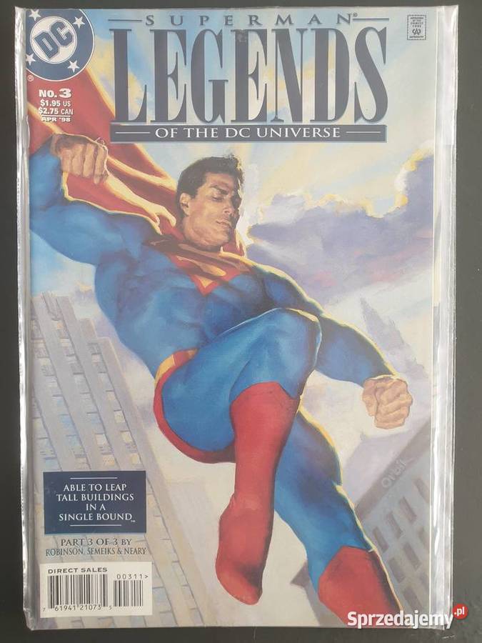 Superman Legends Of The DC Universe Madness Amerykańskie Gdynia