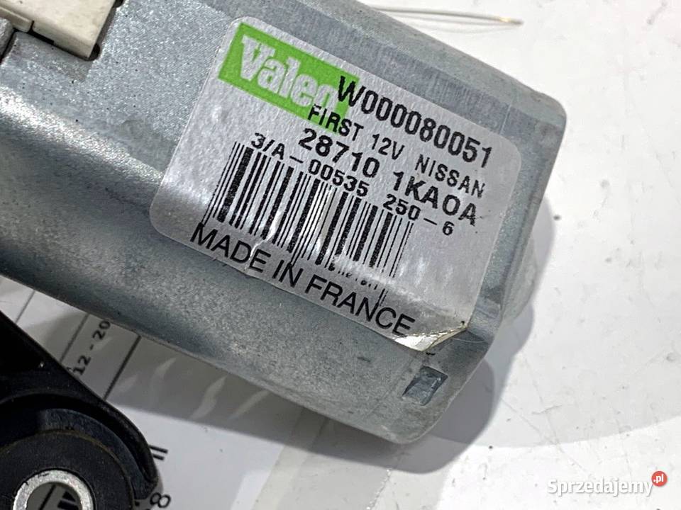 SILNIK WYCIERACZEK TYŁ NISSAN PULSAR 287101KA0A osobowe