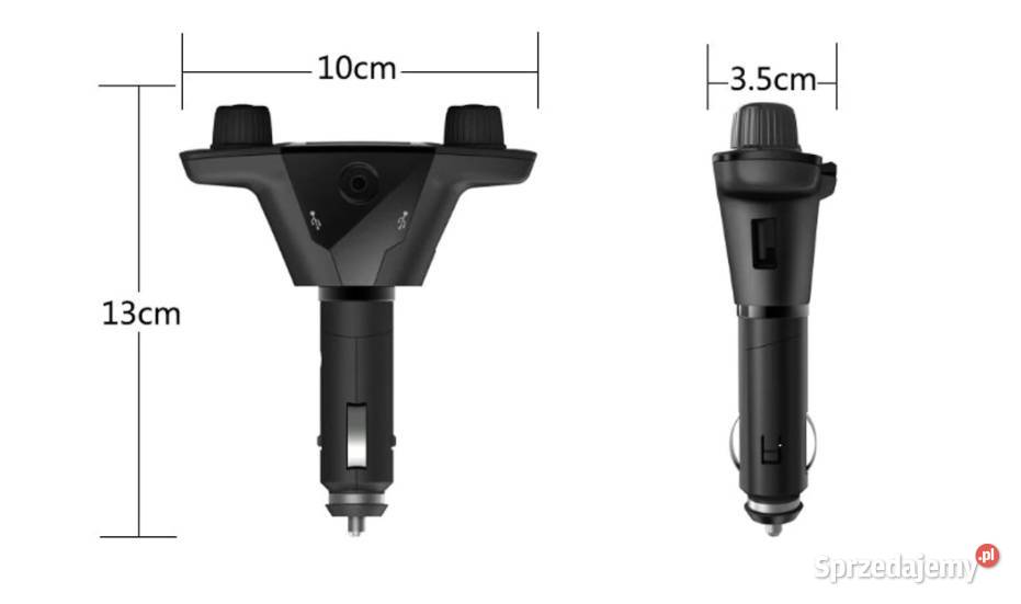 Transmiter FM odtwarzacz USB ładowarka Lubaczów