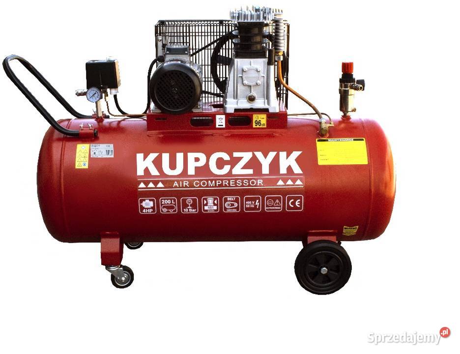 Kompresor Sprężarka Kupczyk 200 Litrów KK 520200 Warka