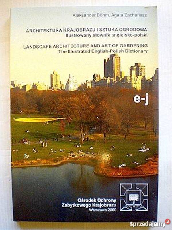 ARCHITEKTURA KRAJOBRAZU SZTUKA OGRODOWA Białystok sprzedam