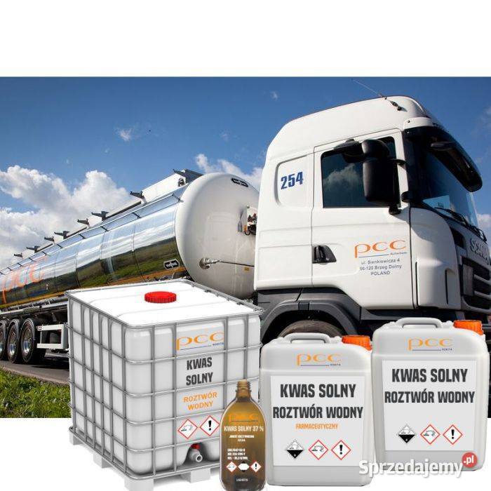 Kwas solny techniczny min 31 kanister 25 wysyłka Produkcja dolnośląskie