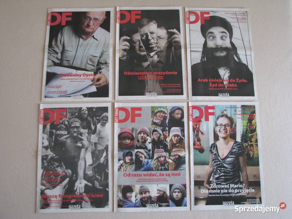DF Duży Format tygodnik Gazety Wyborczej z roku Brzegi