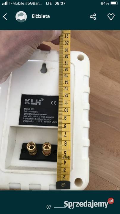 KLH 990 IndoorOutdoor Surround Speakers Słuchawki i głośniki Kołobrzeg