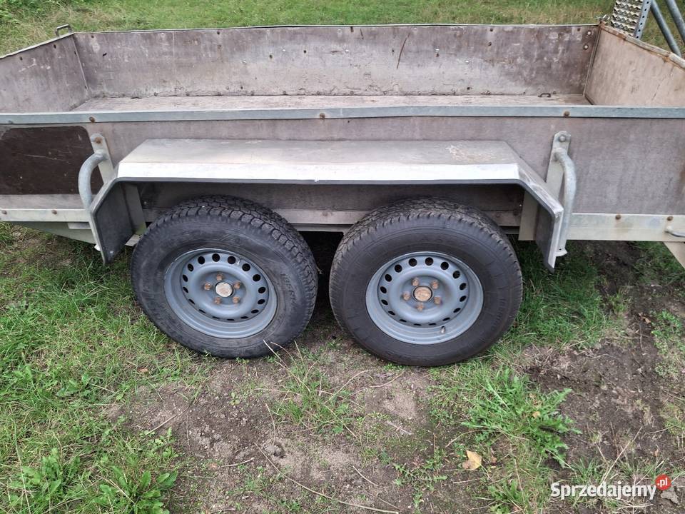 Przyczepa pod minikoparke 2500dmc 3x15m Do samochodów osobowych