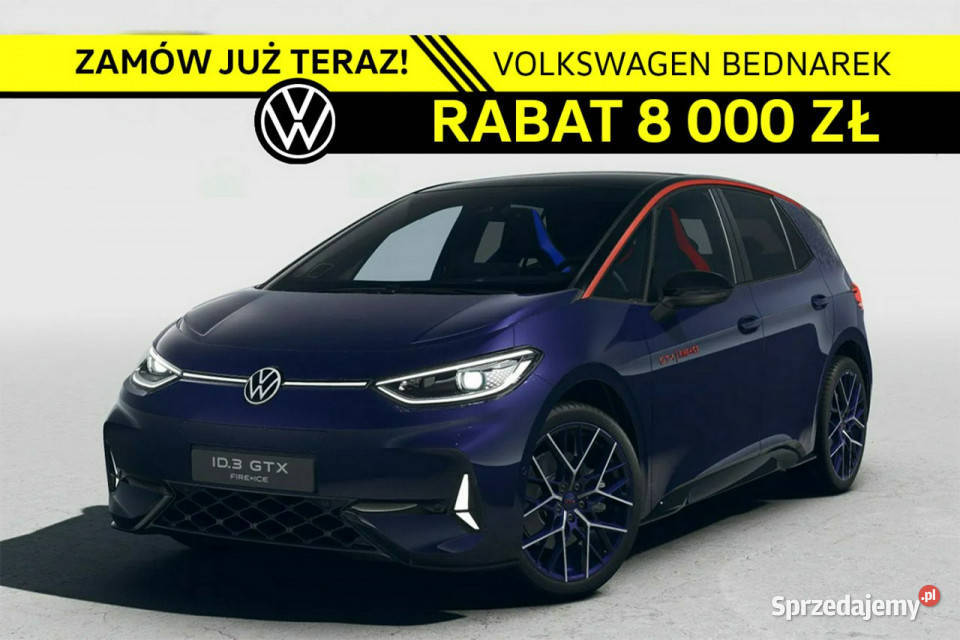 Volkswagen ID3 GTX FIRE ICE 79 kWh 286 łódzkie Łódź