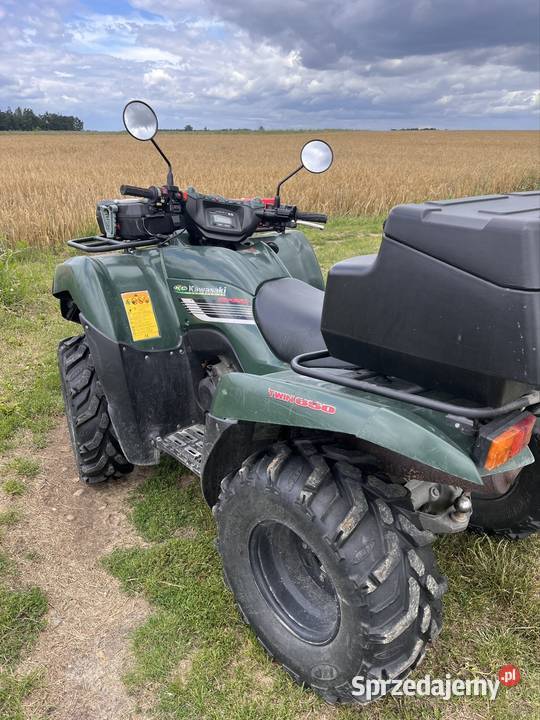 Sprzedam Kawasaki Kvf 650 2008r lubelskie Włodawa