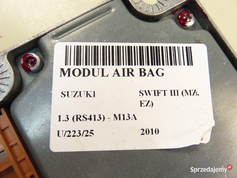 MODUŁ AIRBAG SUZUKI SWIFT III 5WK43539 osobowe