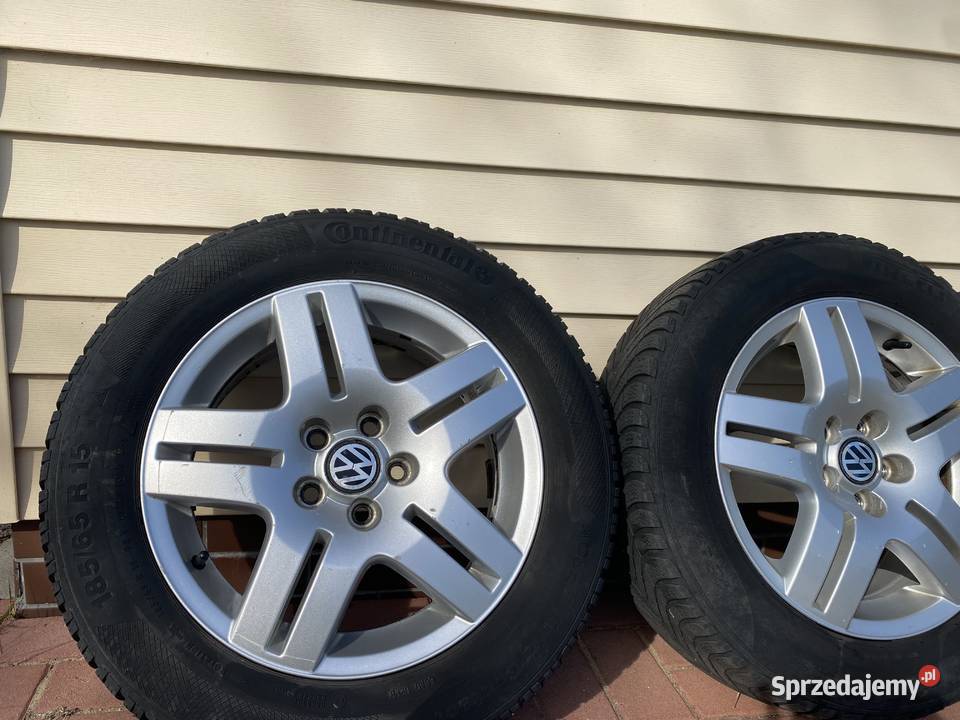 Felgi aluminiowe 15 VW Skoda sprzedam zamienię Samochodowe Ostrzeszów