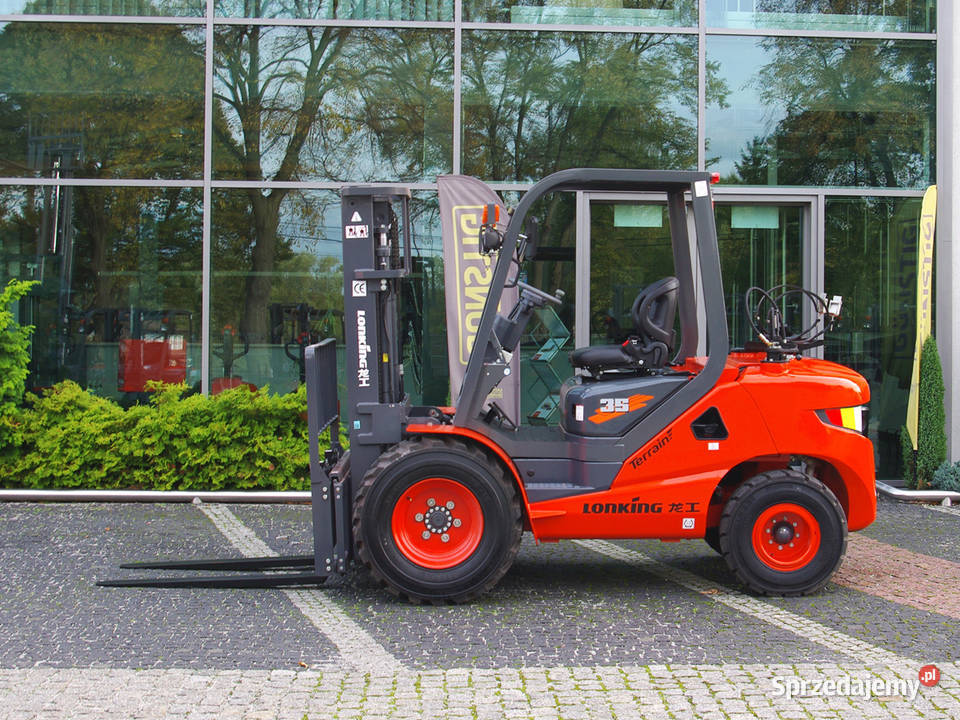 wózek widłowy terenowy Lonking LG35GLT Terrain Kęty