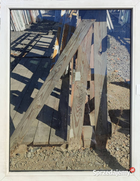 OKNA KacprzaK Witryna 97X127 FIX Używany PCV mazowieckie Siedlce