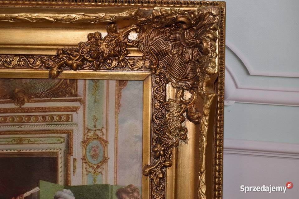 Francuski Bal Arystokracja Obraz na Materiale małopolskie Kraków