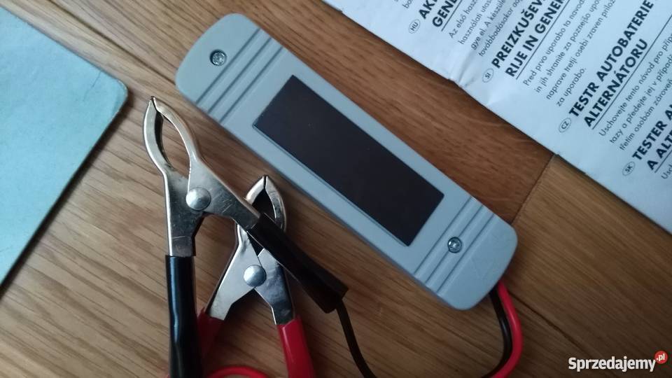 tester akumulatora i ładowania diodowy podręczny mazowieckie Łomianki