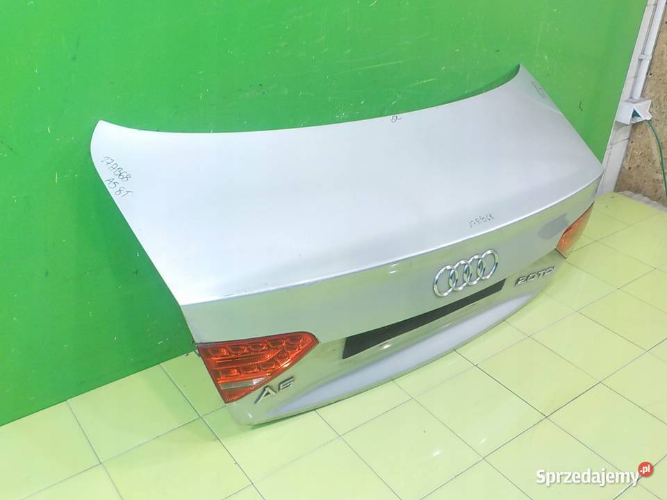 AUDI A5 8T 20 TDI 09r COUPE 2D klapa tyl mazowieckie Suków