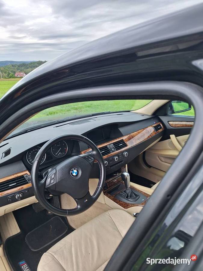 BMW E60 2 M47 163 garażowany Gdów sprzedam