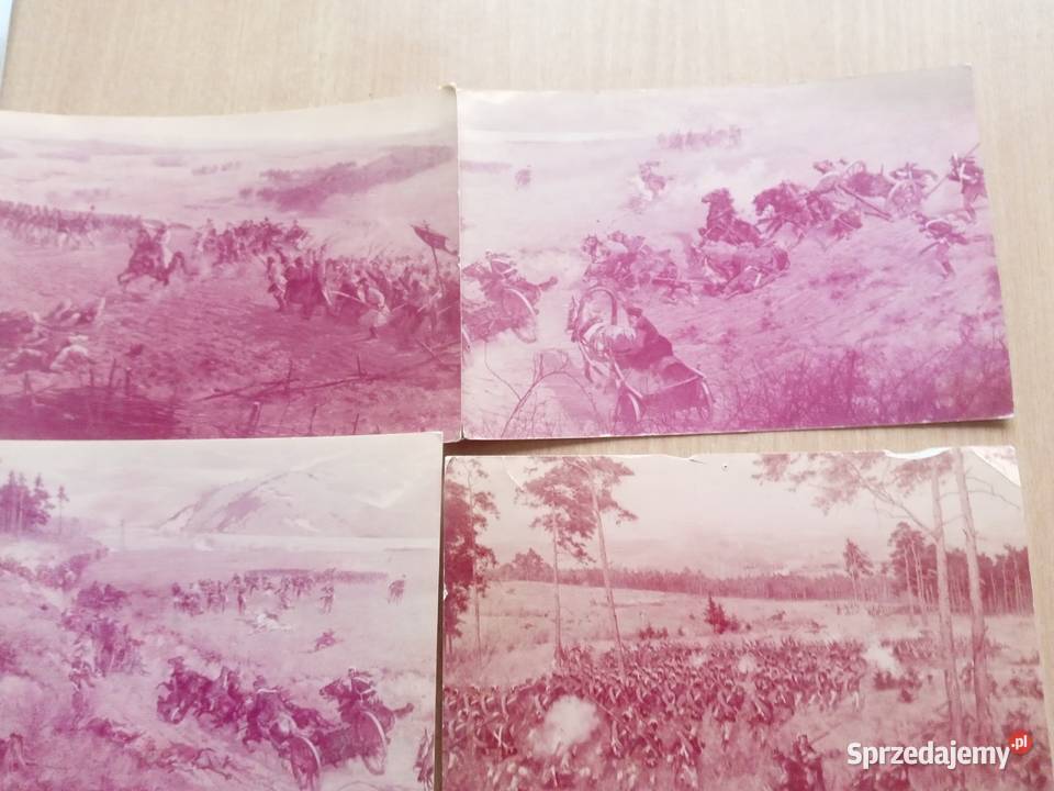 Pocztówki Panorama Racławicka Pozostałe Miechów