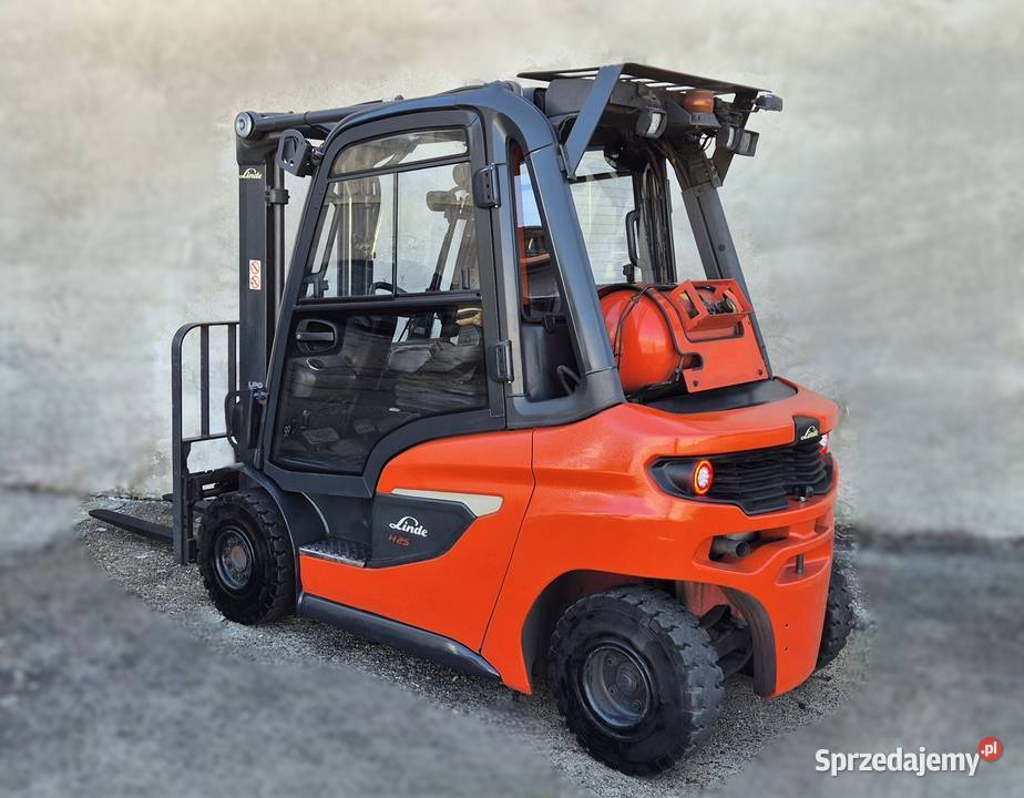 LINDE H25 2022r niski maszt wolny skok KABINA Rybnik