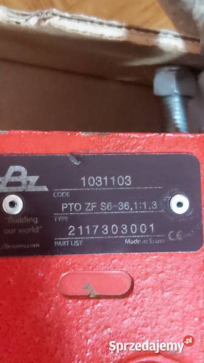 Przystawka odbioru mocy nowa ciężarówka sprzedam