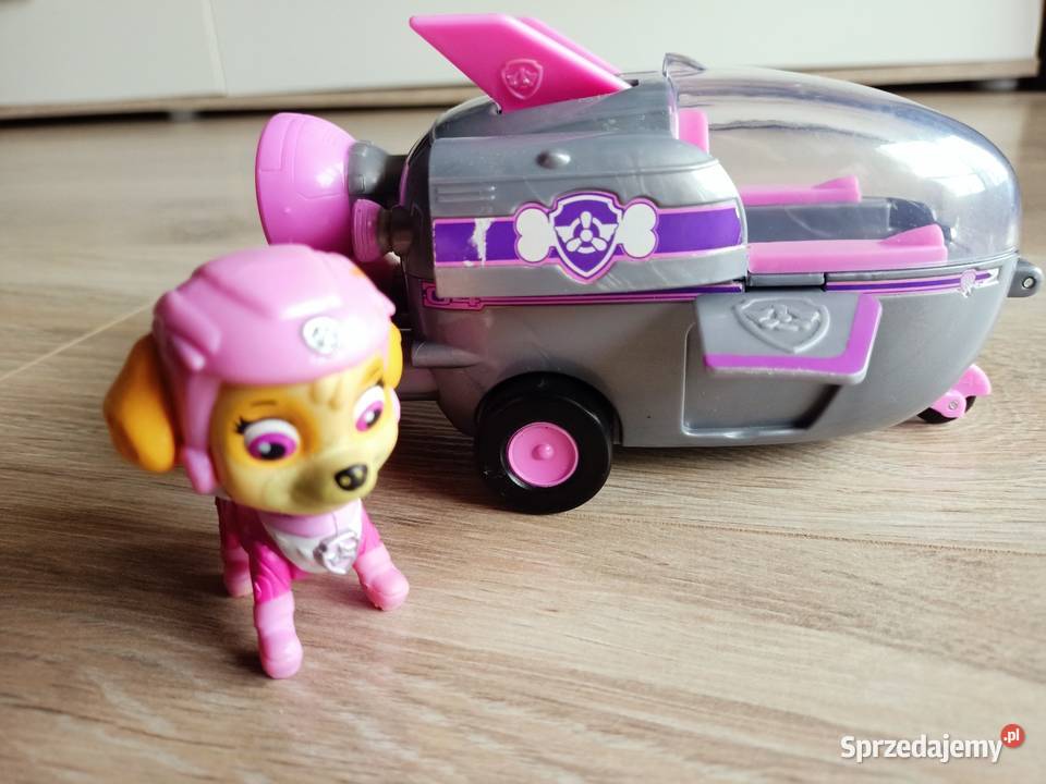 Figurka Psi Patrol Skye z autorakietą Plastik  Płock