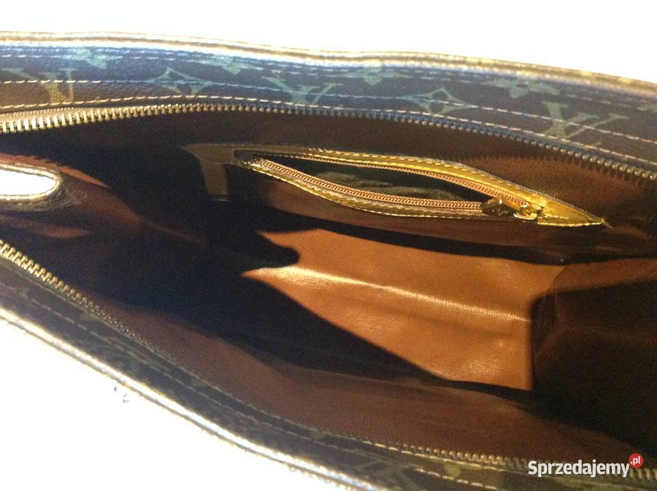 Damska Torebka LV Sac Plat Vintage 35.5cm Nowa Sól