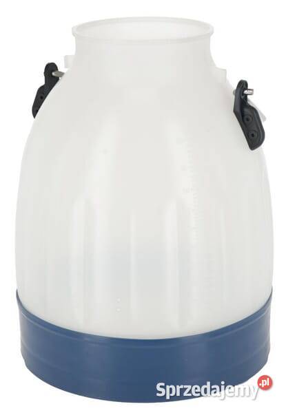 Bańka udojowa niebieska półprzezroczysta 30 l Kamionna