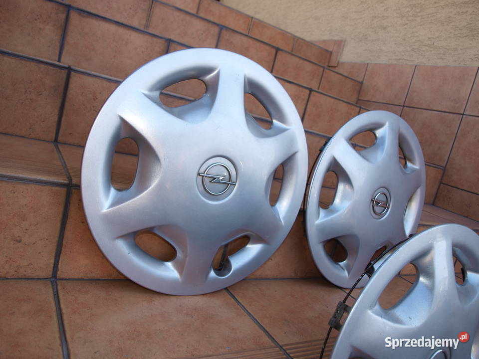 Opel kołpaki 15 oryginalne komplet 4 sztuki Rozmiar 15" Kalisz