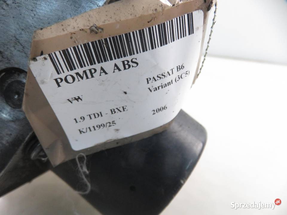 POMPA ABS VW PASSAT B6 Variant 3C5 3C0614095P