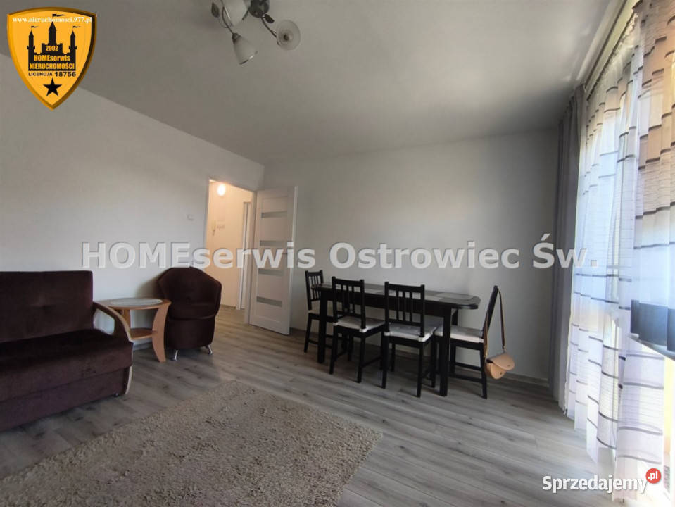 Do wynajęcia mieszkanie 49m2 2 pokoje Ostrowiec Piętro 2 Wynajem Ostrowiec Świętokrzyski