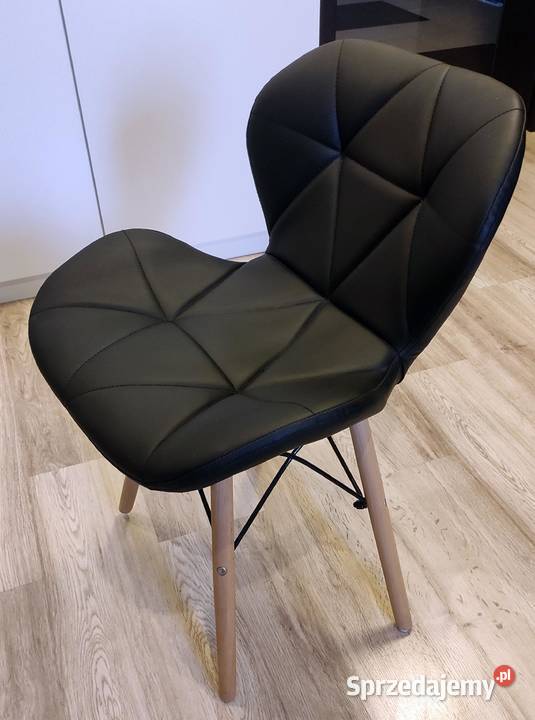 Krzesło skórzane biurkowe komputerowe kolor Malbork