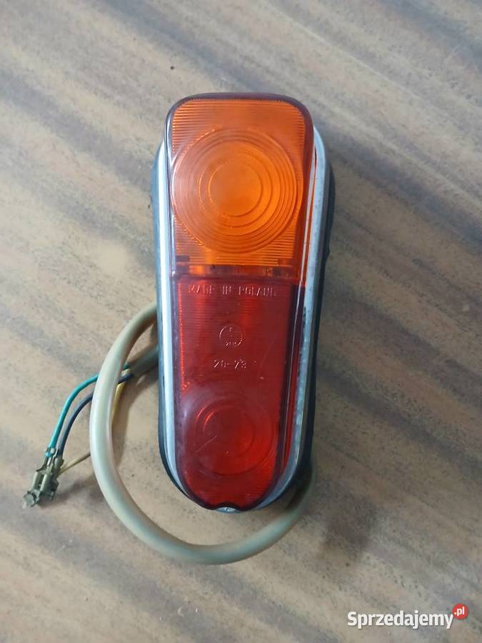 Syrena lampa tylna NIEUŻYWANA Września