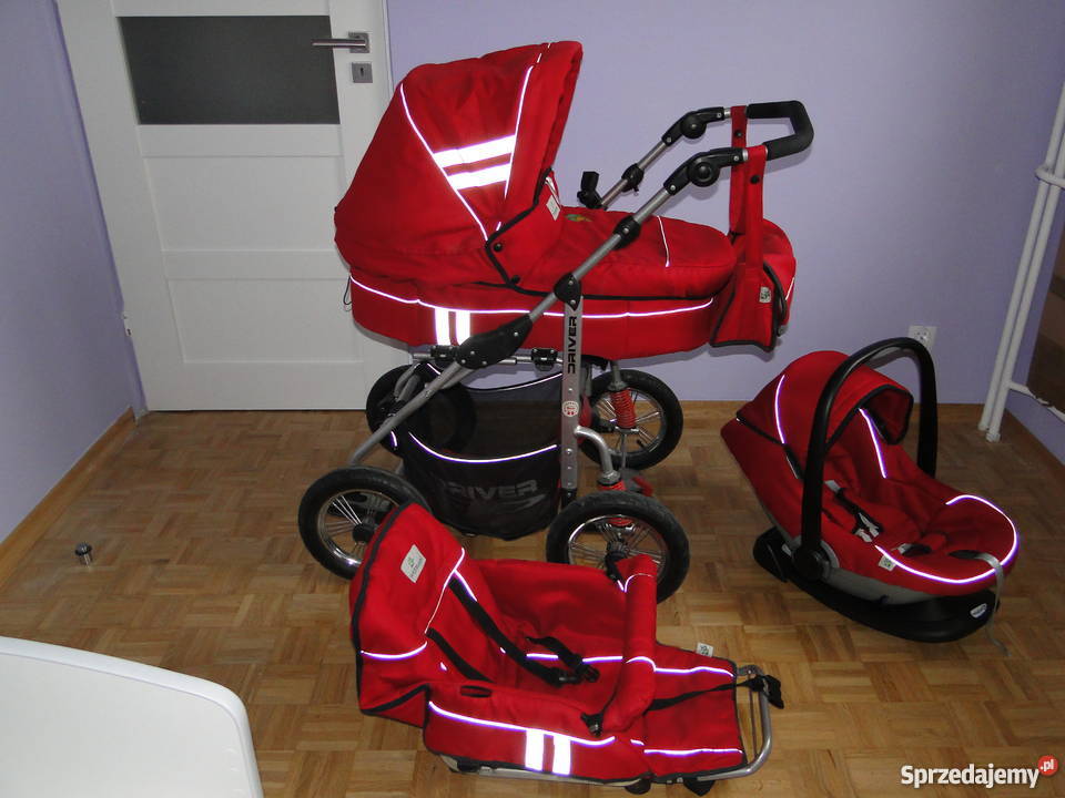 Wózek dziecięcy firmy Implast DRIVER 4XL komplet Warszawa