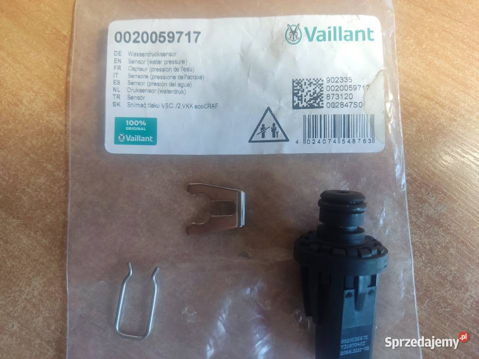 czujnik ciśnienia wody Vaillant katalogowy podlaskie