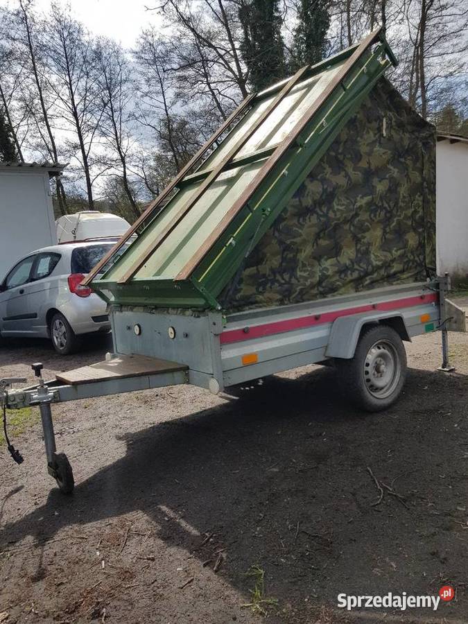 Wędkarskarekreacyjna zabudowa przyczepy