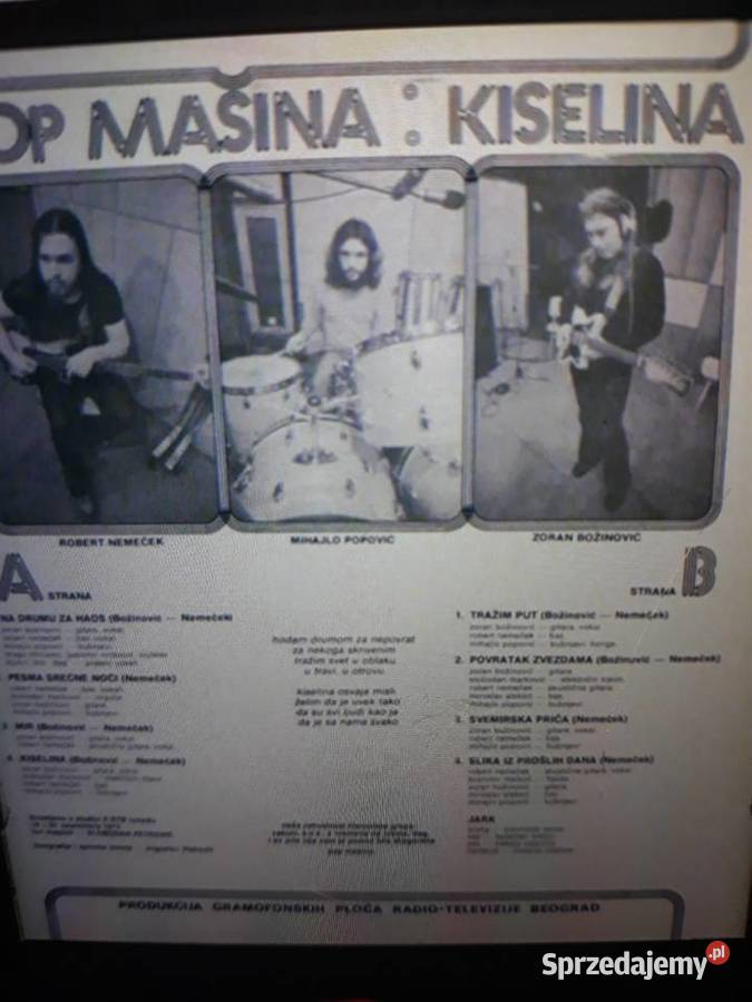 Archiwum jugosłowiańskiego hard rocka POP Rzeszów