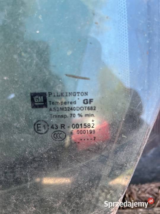 Astra H szyba w drzwi przód Astra 3 szyba drzwi Płock sprzedam