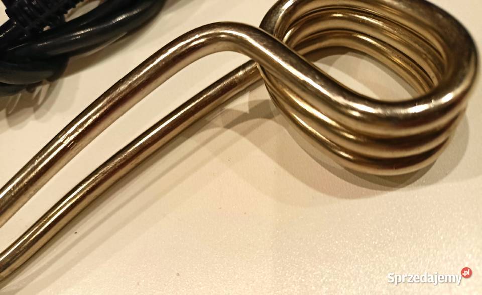 Duża grzałka nurkowa Selfa z PRL 750 W Pozostałe Łódź