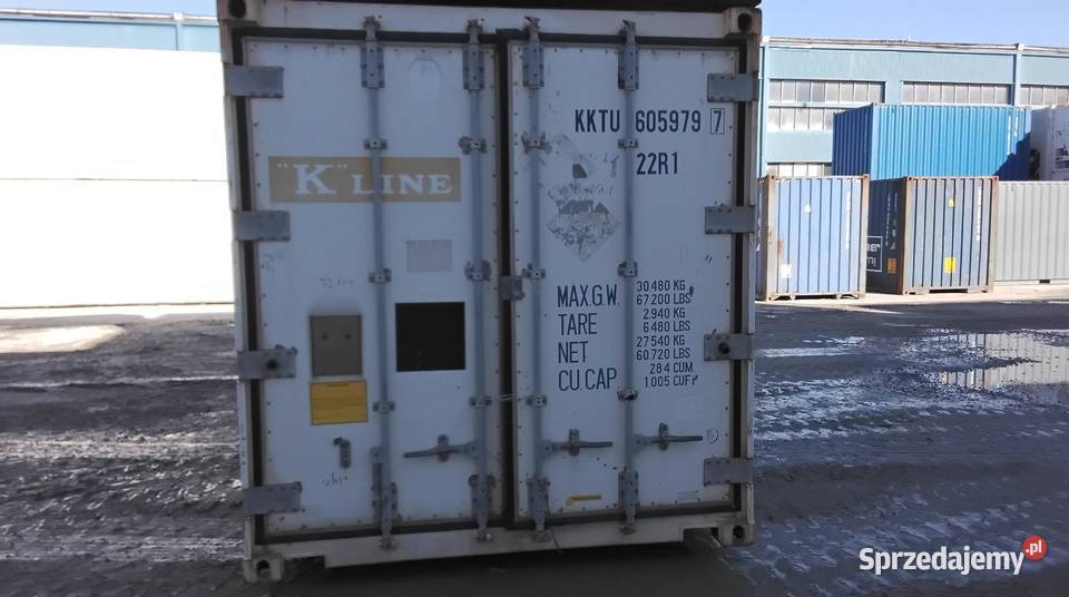 Kontenery morskiechłodnie 20RF i inne śląskie Katowice