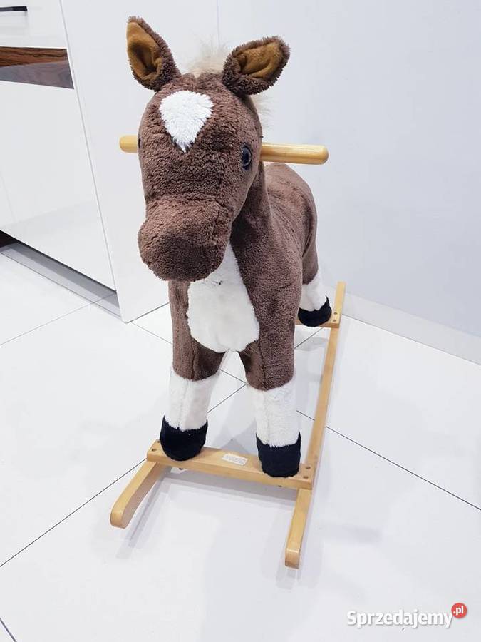 Interaktywny koń na biegunach śląskie Dąbrowa Górnicza