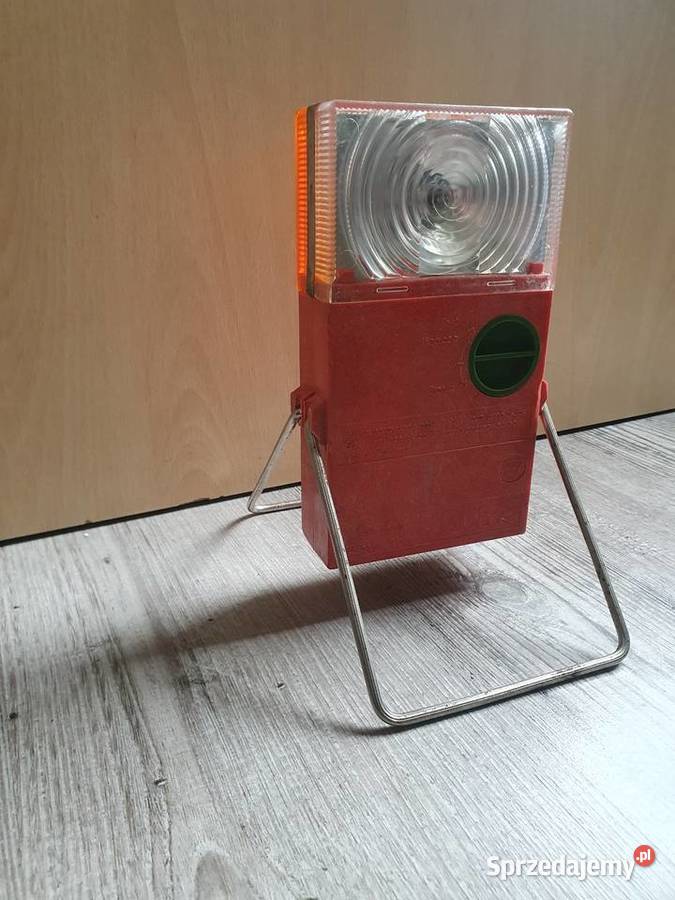 Stara Lampa Samochodowa Sygnalizacyjna CENTRA BUS 2 PRL Solnica 