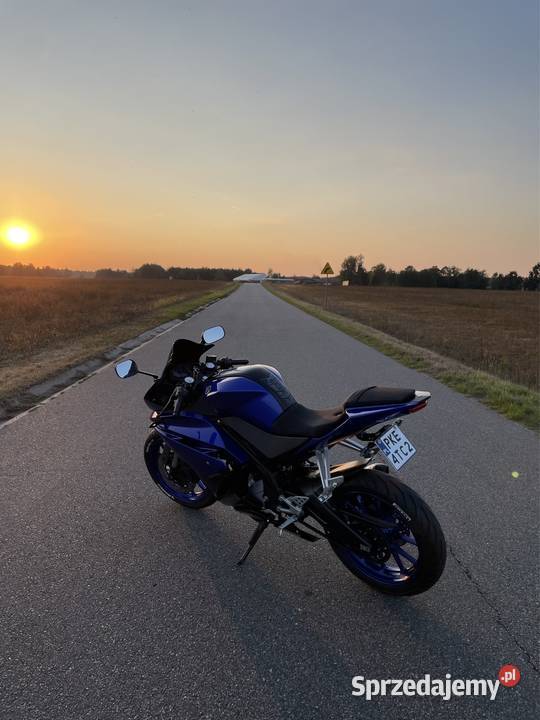 YAMAHA YZF R125 ABS 2018 salon polska elektryczny starter Dzietrzkowice