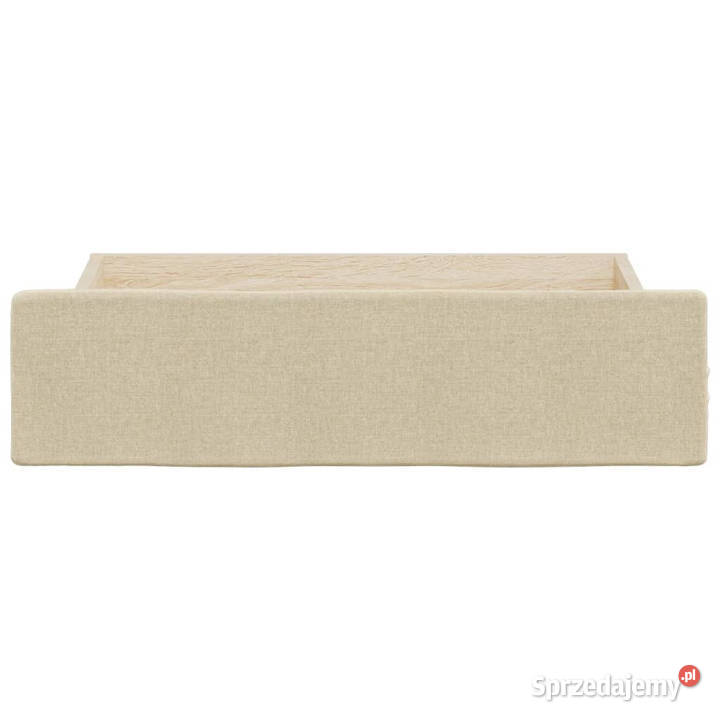 Szuflady pod łóżko 2 kremowe WM833914